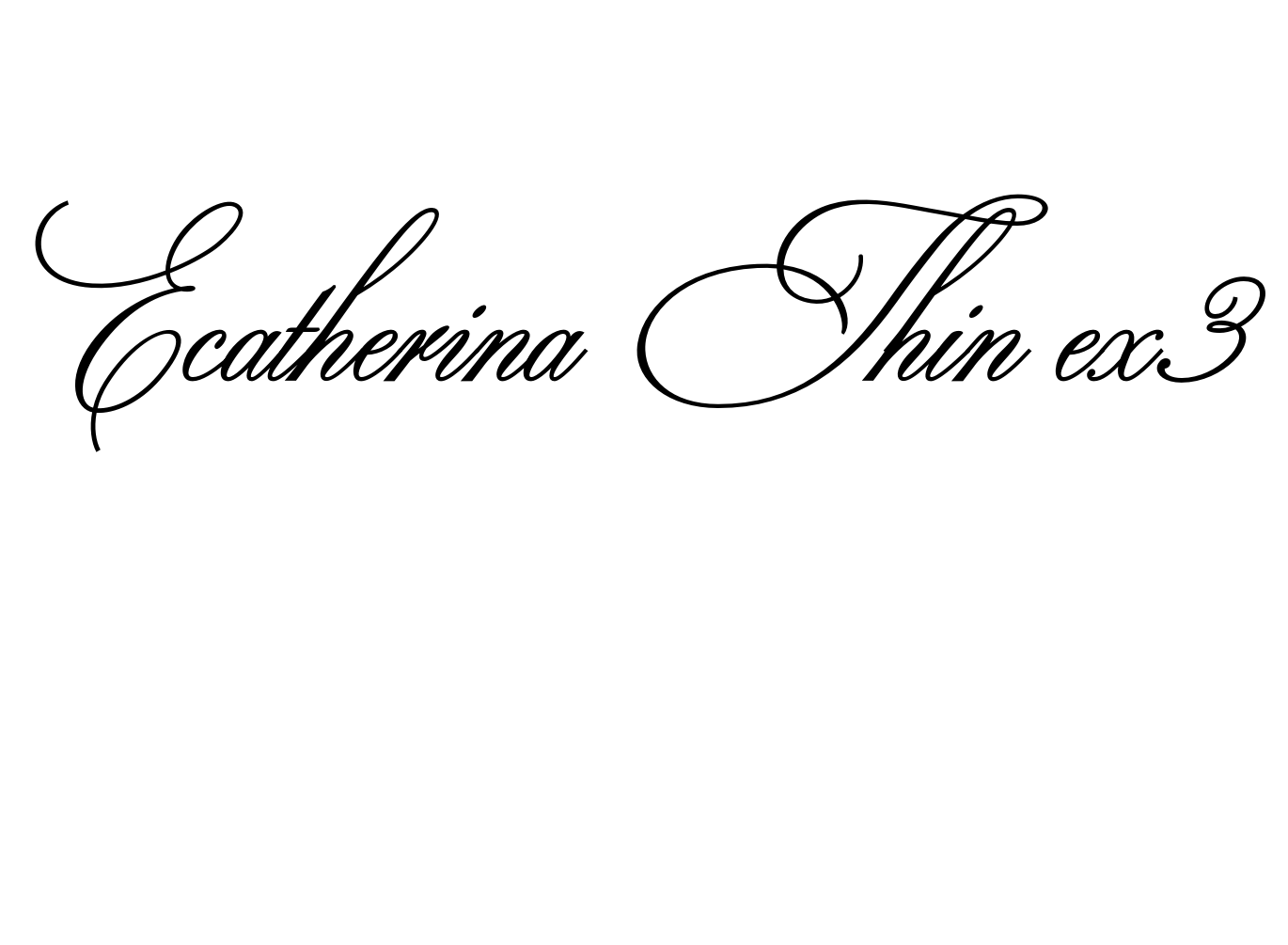 Ecatherina Thin ex3